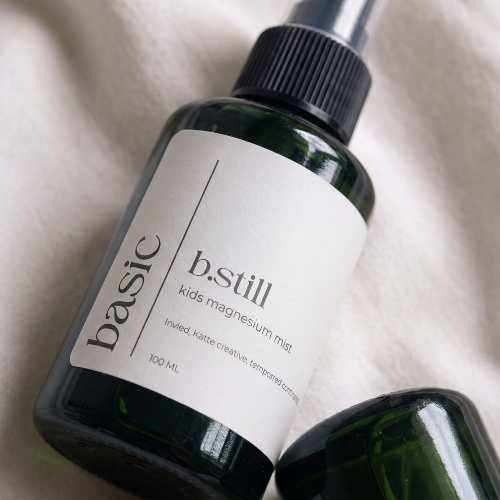Close-up of b.still kids magnesium mist spray nozzle